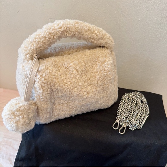 Shearling Mini Tote Bag (BRAND NEW) - Picture 2 of 5